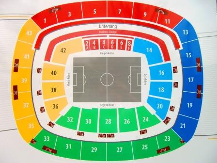 Stadion, Amerikansk Fotboll EM 2010 Frankfurt Tyskland foto: All Sport och Idrott
