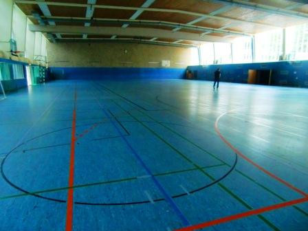 Sporthallen, Amerikansk Fotboll EM 2010 Frankfurt Tyskland foto: All Sport och Idrott