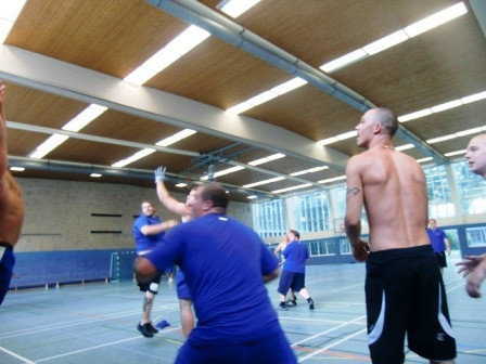 Sporthllen, Amerikansk Fotboll EM 2010 Frankfurt Tyskland foto: All Sport och Idrott