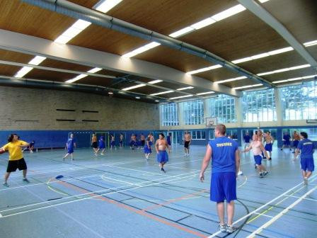 Sporthllen, Amerikansk Fotboll EM 2010 Frankfurt Tyskland foto: All Sport och Idrott