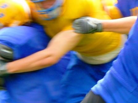 Amerikansk Fotboll EM 2010 Frankfurt Tyskland foto: All Sport och Idrott