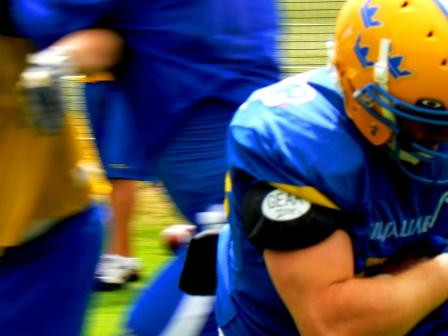 Amerikansk Fotboll EM 2010 Frankkfurt Tyskland foto: All Sport och Idrott