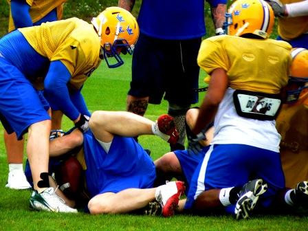 Amerikansk Fotboll EM 2010 Frankkfurt Tyskland foto: All Sport och Idrott