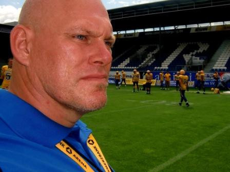 Amerikansk Fotboll EM 2010 Frankfurt Tyskland foto: All Sport och Idrott