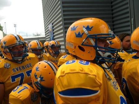 Amerikansk Fotboll EM 2010 Frankfurt Tyskland foto: All Sport och Idrott
