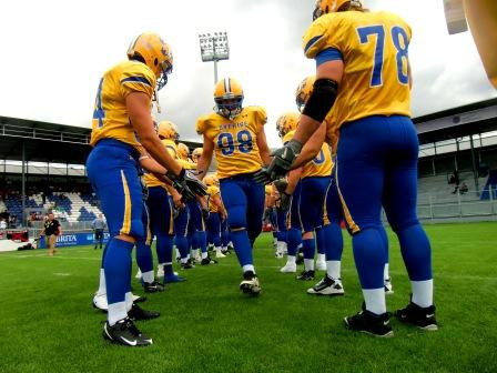 Amerikansk Fotboll EM 2010 Frankfurt Tyskland foto: All Sport och Idrott