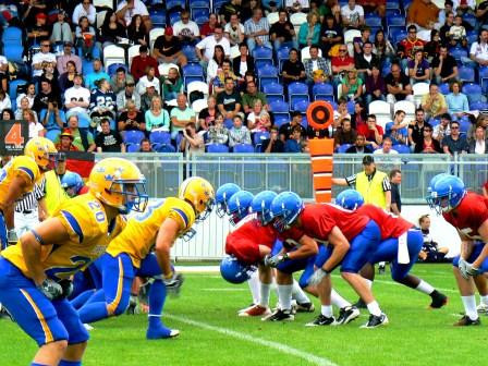 Amerikansk Fotboll EM 2010 Frankfurt Tyskland foto: All Sport och Idrott