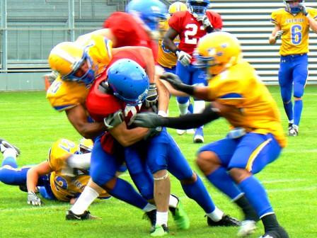 Amerikansk Fotboll EM 2010 Frankfurt Tyskland foto: All Sport och Idrott