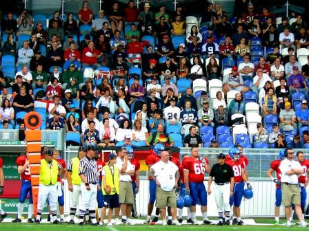 Amerikansk Fotboll EM 2010 Frankfurt Tyskland foto: All Sport och Idrott