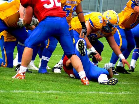 Amerikansk Fotboll EM 2010 Frankfurt Tyskland foto: All Sport och Idrott