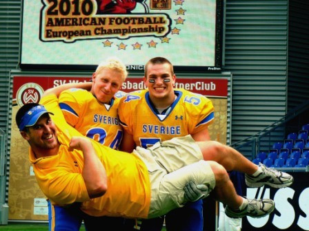 Amerikansk Fotboll EM 2010 Frankfurt Tyskland foto: All Sport och Idrott