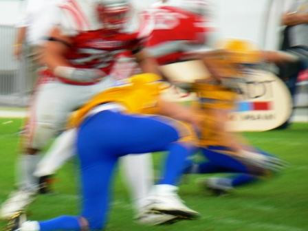 Amerikansk Fotboll EM 2010 Frankfurt Tyskland foto: All Sport och Idrott