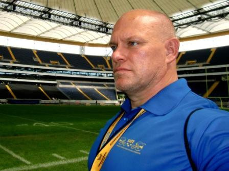 Amerikansk Fotboll EM 2010 Frankfurt Tyskland foto: All Sport och Idrott