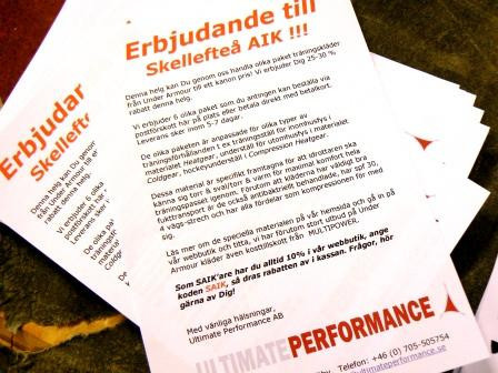 Ultimate Perfomance Concept, Snabb-Strark-Skadefri, Skellefte&aring; AIK foto: All Sport och Idrott