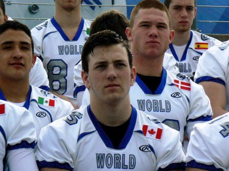 IFAF World Team International Bowl 2012 Kelly Reeves foto: All Sport och Idrott