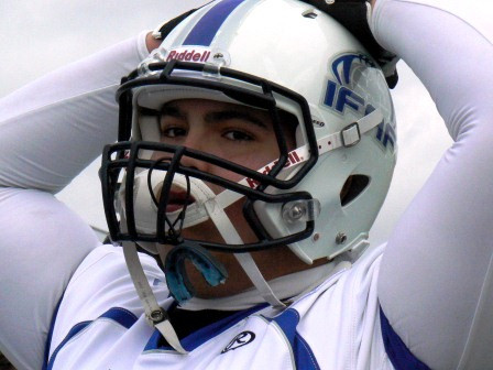 IFAF World Team International Bowl 2012 Kelly Reeves foto: All Sport och Idrott