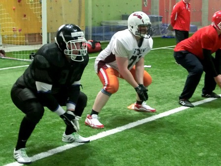 Norge IFAF World Team foto: All Sport och Idrott