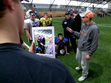 Norge IFAF World Team foto: All Sport och Idrott