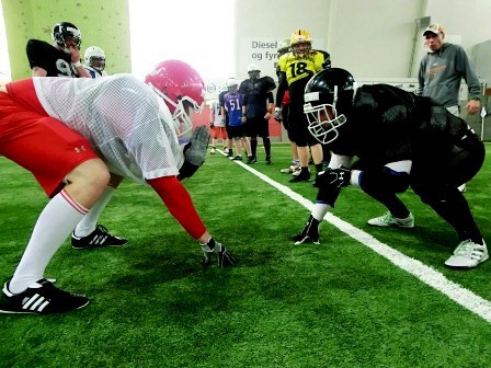 Norge IFAF World Team foto: All Sport och Idrott