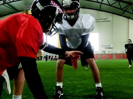 Norge IFAF World Team foto: All Sport och Idrott