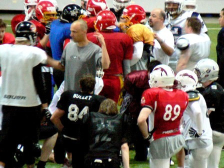 Norge IFAF World Team foto: All Sport och Idrott