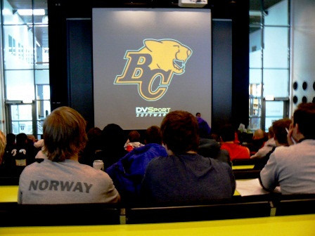Norge IFAF World Team Clinic foto: All Sport Idrott