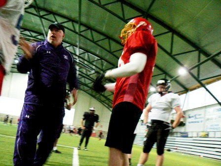 Norge IFAF World Team Clinic foto: All Sport Idrott