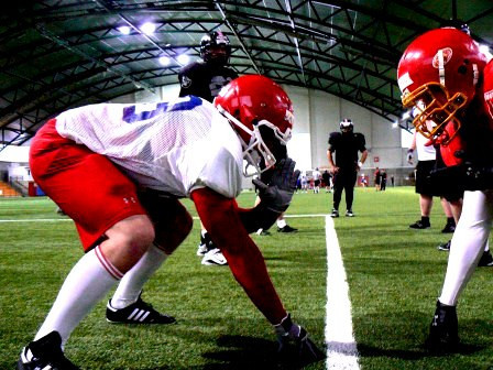 Norge IFAF World Team Clinic foto: All Sport Idrott