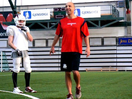 Norge IFAF World Team Clinic foto: All Sport Idrott
