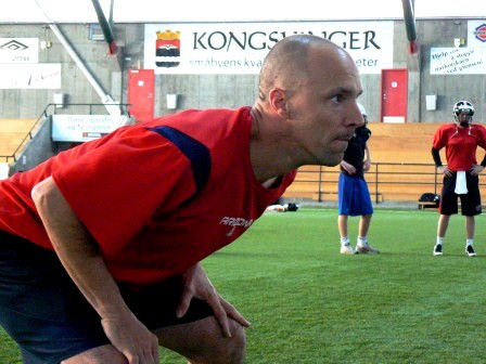 Norge IFAF World Team Clinic foto: All Sport Idrott