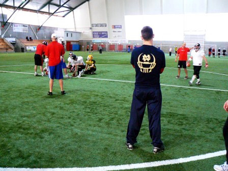 Norge IFAF World Team Clinic foto: All Sport Idrott