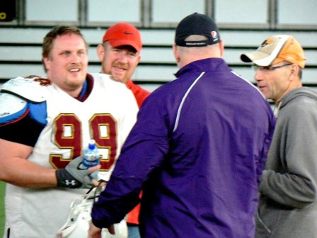 Norge IFAF World Team Clinic foto: All Sport Idrott